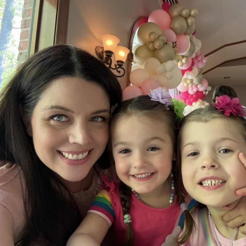 Me with my daughters, Sage and Stella